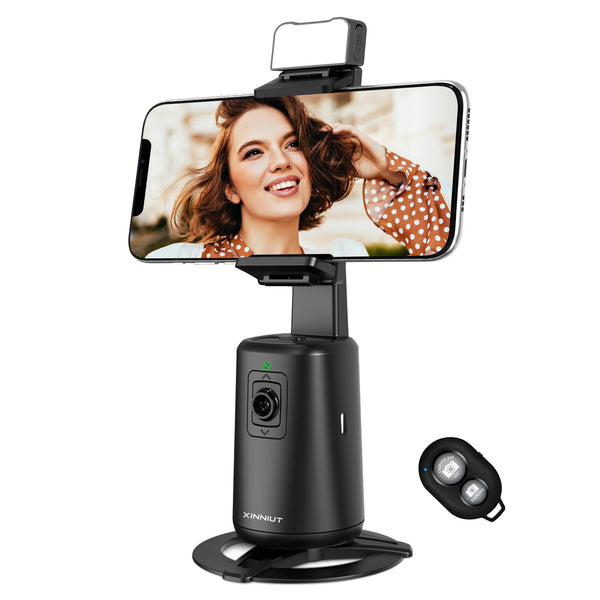xinniut 360° Face Tracking Phone Holder & Gimbal | App-free & Rechargeable