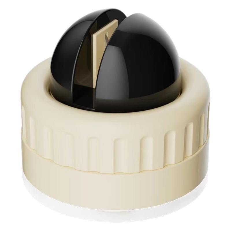 Knife Sharpener | Portable Rapid Knife Sharpener & Kitchen Knife Sharpener (with Suction Base) | for Knives, Scissors, Cleavers & Outdoor Tools | Sharpener (Non-Slip)