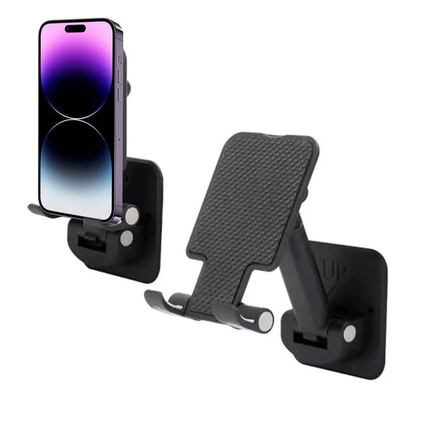 xinniut Wall Mount Phone Stand - Adjustable Hands-Free Holder